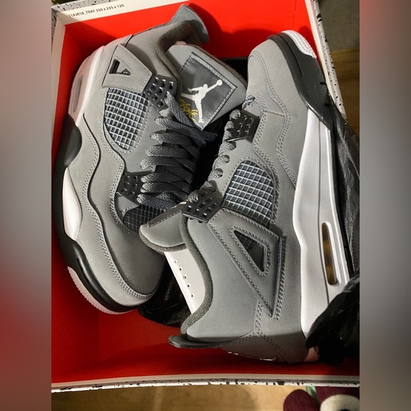 Nike Air Jordan Flight SC-3 Gray White Black Men's U.S 9.5 Basketball mid high - Picture 3 of 3